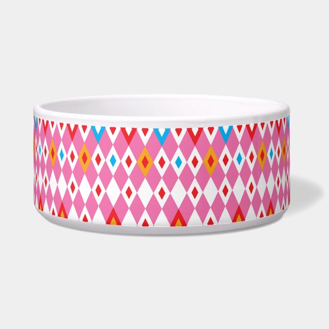 Tigela Rhombus Pattern (Frente)