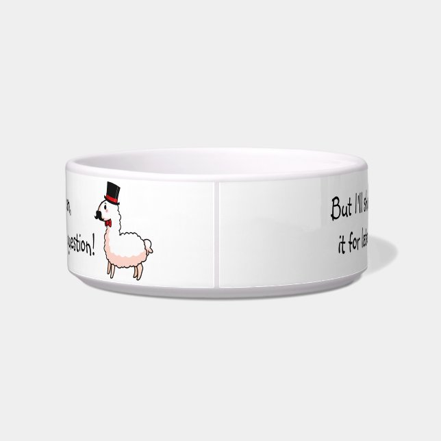 Tigela Rico Llama Pet Bowl (Traseira)