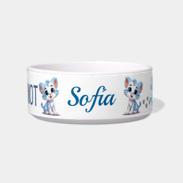 Tigela RINK ou Não Peixe de Rato de Gato Personalizado