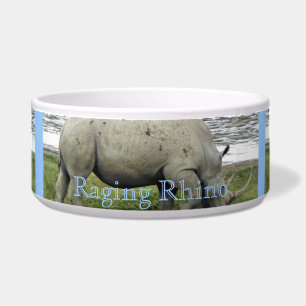 Tigela Rinoceronte Raging