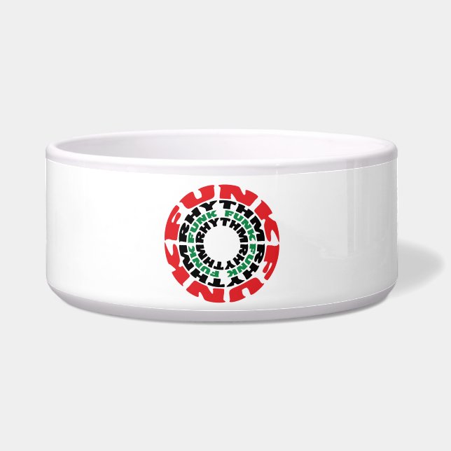 Tigela Ritmo Funk Funk Rhythm (Frente)