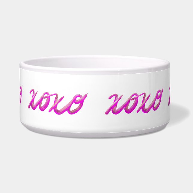 Tigela rosa xoxo (Frente)