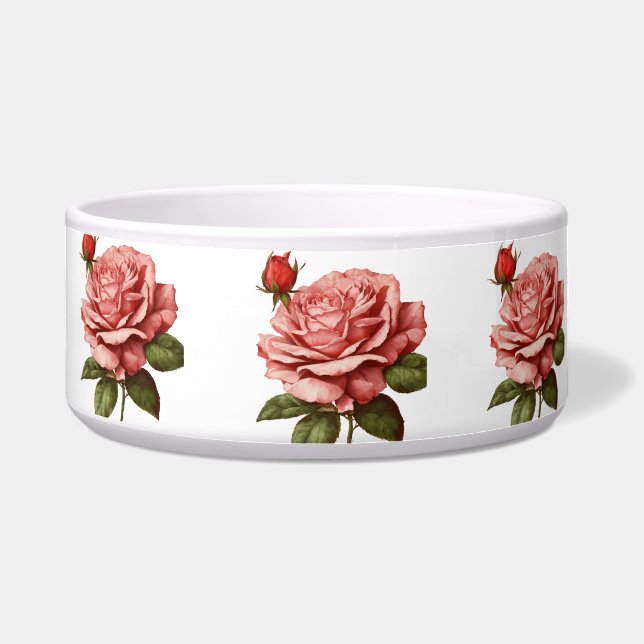 Tigela Rosebud Elegance Pet Bowl (Frente)