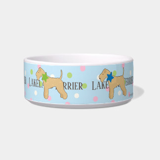 Tigela Roy Mocchi Bruno♥ Pet Bowl Dog Lakeland Terrier