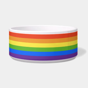 Tigela RSC simples Rainbow-NO RFSC-Large Cerâmica Pet Bo