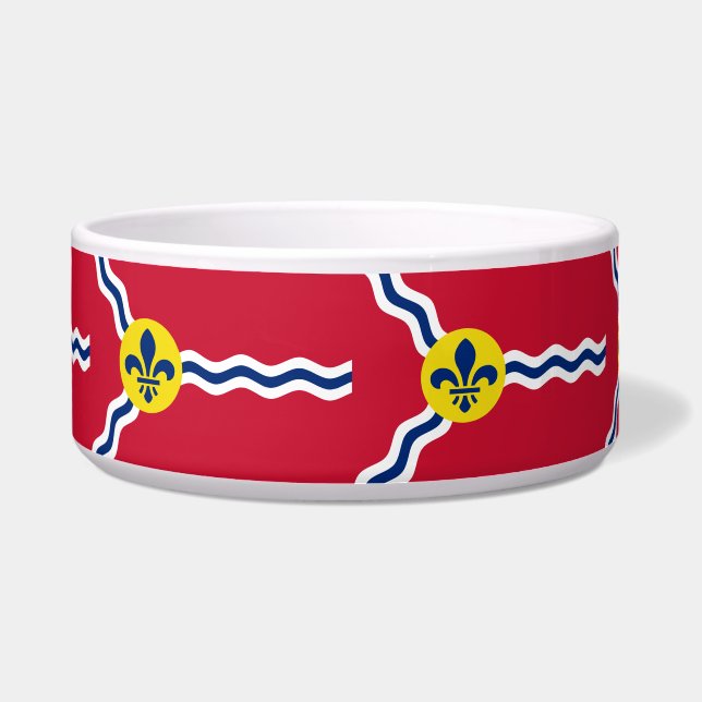 Tigela Rua Louis Flag Pet Bowl (Frente)