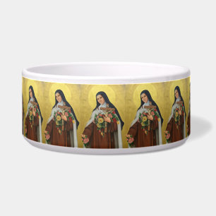 Tigela Ruas. Criança Terrestre Jesus Cristo Oração Rel