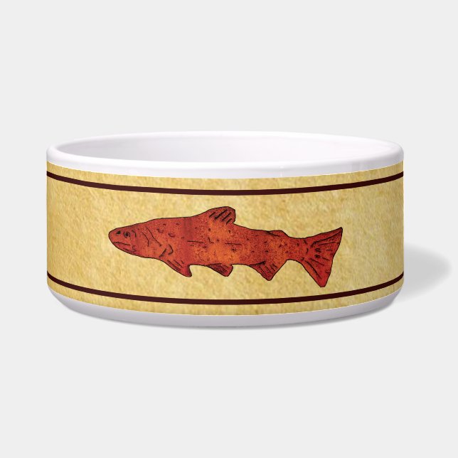 Tigela Rustic Trout (Frente)