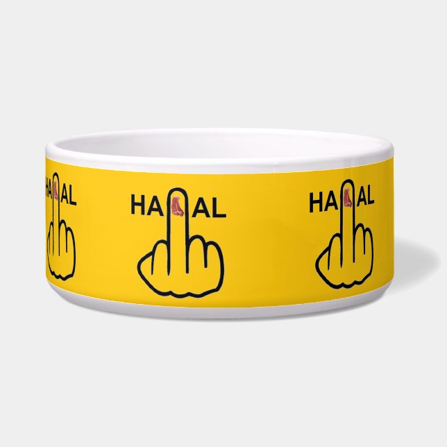 Tigela Sacudir Halal Pet Bowl (Esquerda)