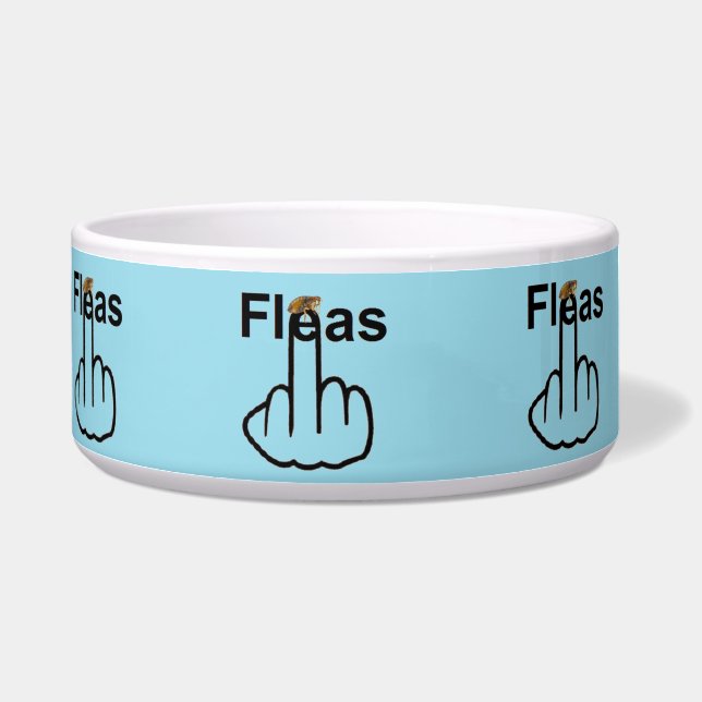 Tigela Sacudir Pet Bowl Fleas (Esquerda)