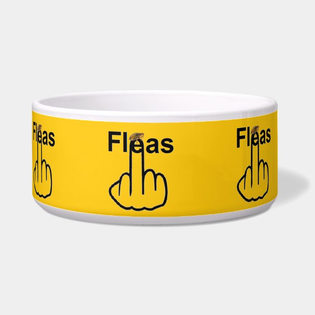 Tigela Sacudir Pet Bowl Fleas (Esquerda)