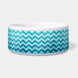 Tigela Sarja de Nimes Chevron por Shirley Taylor