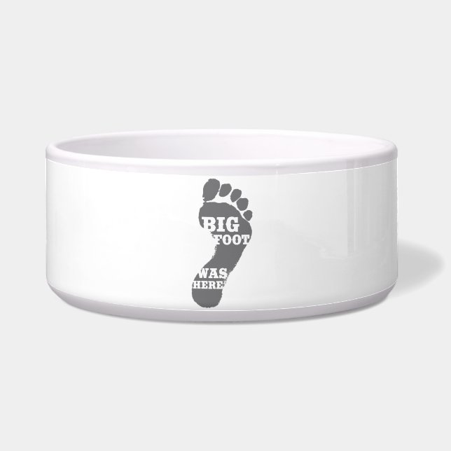 Tigela Sasquatch Hunter - Pé Grande (Frente)