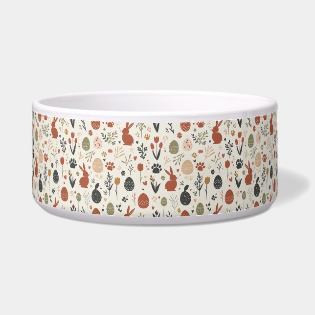 Tigela Scandinavian Easter Pet Bowl – Minimal Nordic (Frente)
