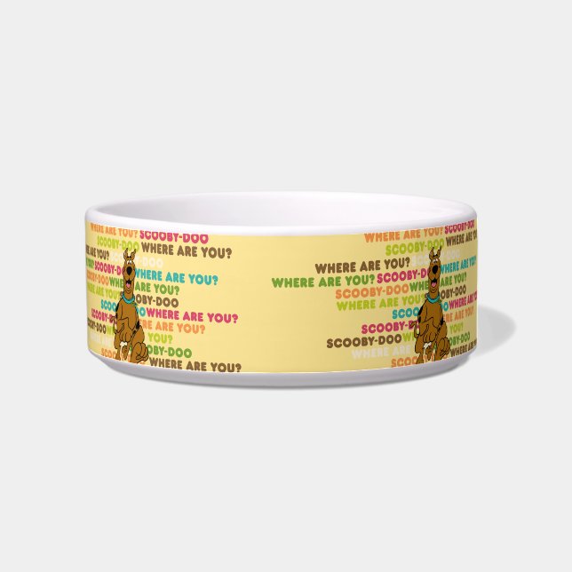 Tigela Scooby-Doo Correndo "Onde Você Está?" (Direita)