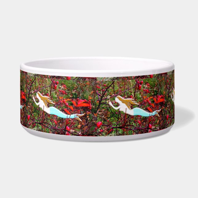 Tigela sereias azuis (Frente)