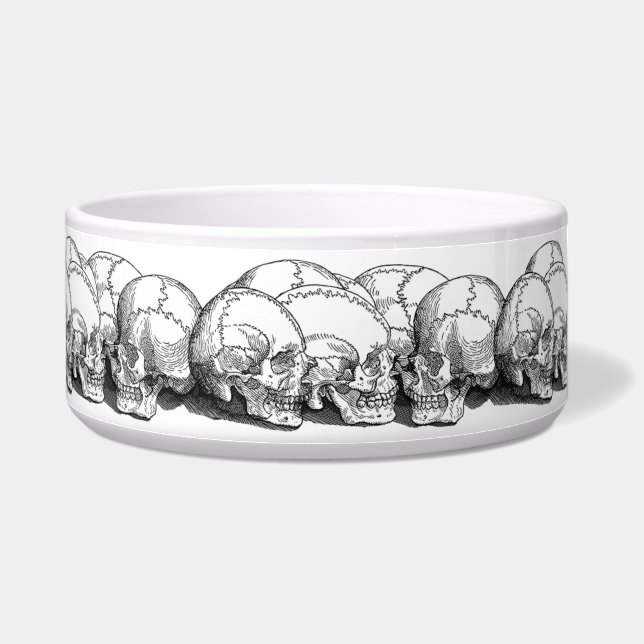 Tigela Sete crânios de safra (Direita)