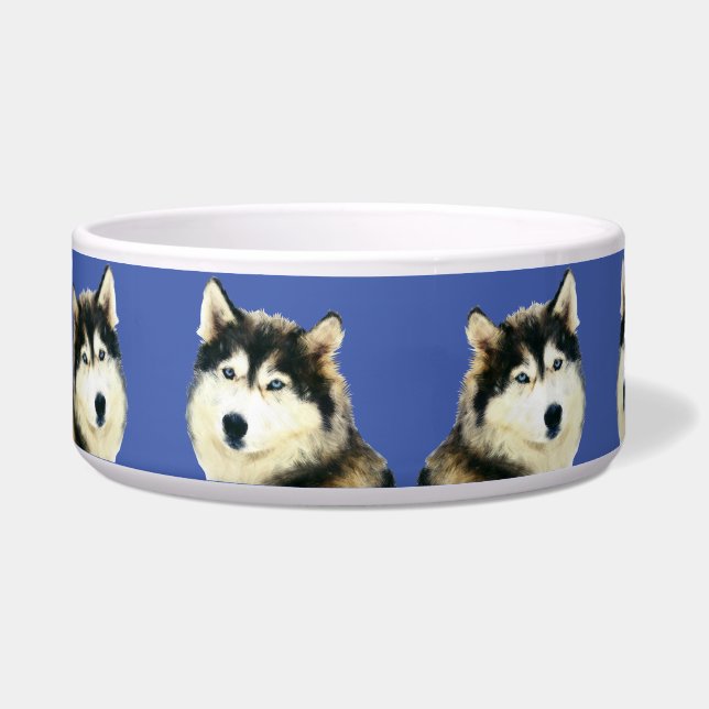 Tigela Siberian Husky Dog Bowl (Frente)