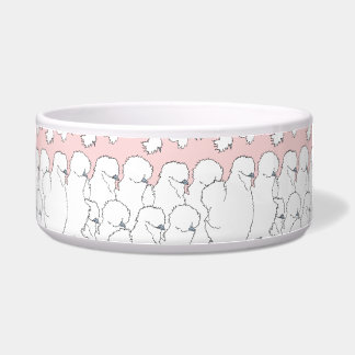 Tigela Silkie Chickens Pet Bowl