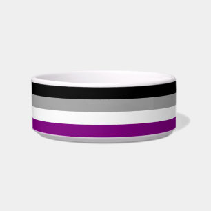 Tigela Sinalizador de Orgulho Asexual