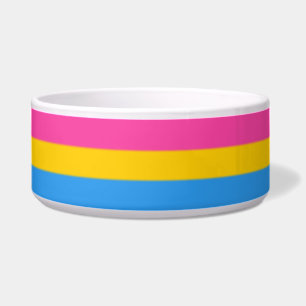 Tigela Sinalizador do Orgulho Pansexual de Queda