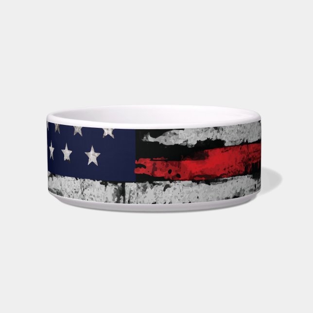 Tigela Sinalizador Grunge U.S.A (Frente)
