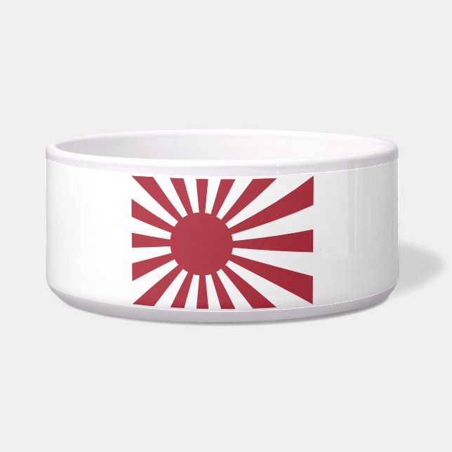 Tigela Sinalizador Sun Imperial de Ascensão do Japão, Edo (Frente)