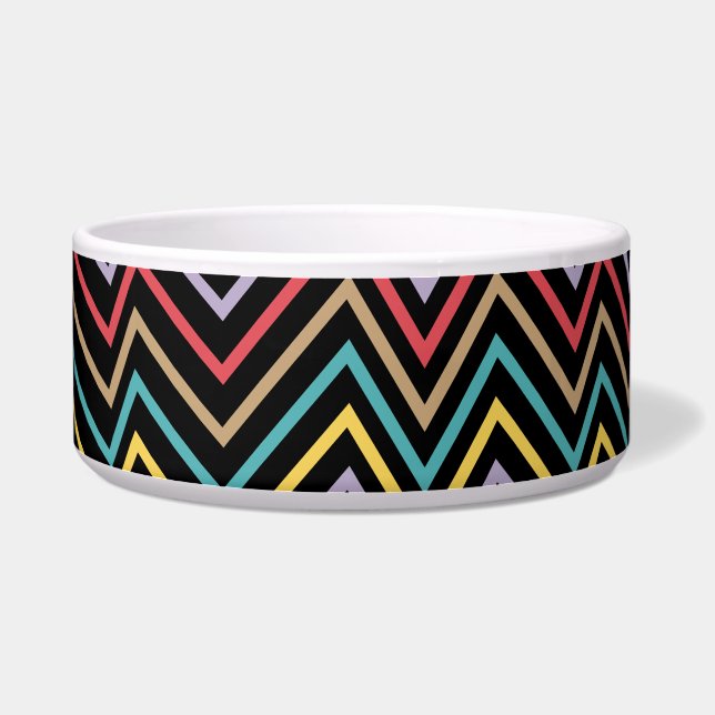 Tigela Sinfonia ZigZag Vibrante Uma Interrupção de Energi (Direita)