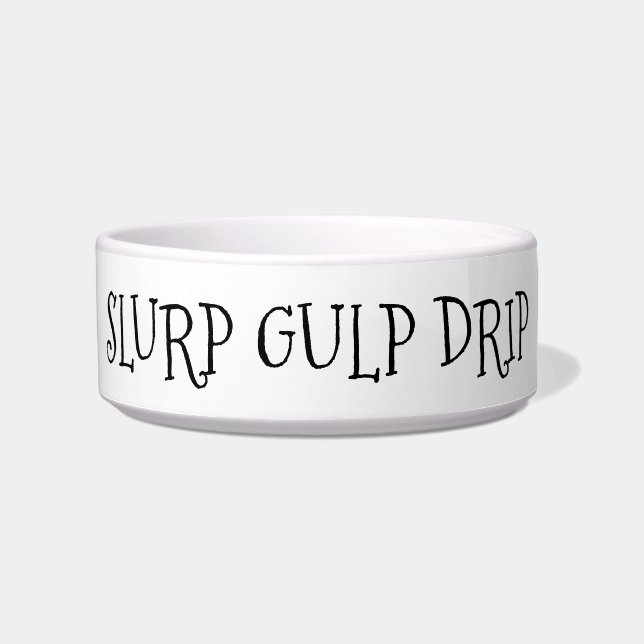 Tigela Slurp Gulp Drip (Frente)