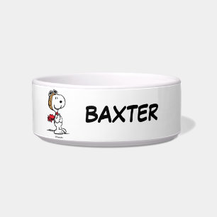 Tigela Snoopy, O Áce Voador   Adicionar Nome de Pet