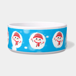 Tigela Snowball e Snowman Blue 2