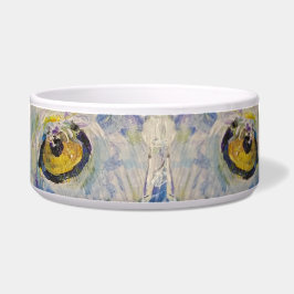 Tigela Snowy Owl Knowledge Maureen Girard Bird Spirit