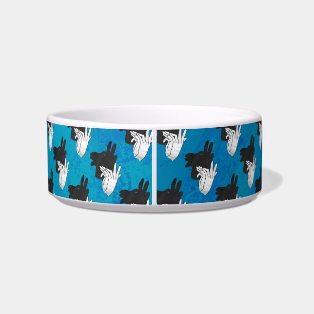 Tigela Sombra Billy Goat em Azul (Traseira)