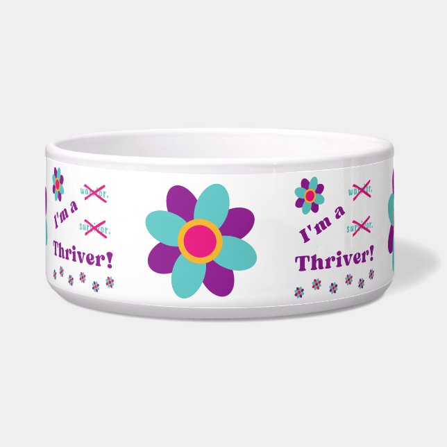 Tigela Sou um Thriver! (Frente)