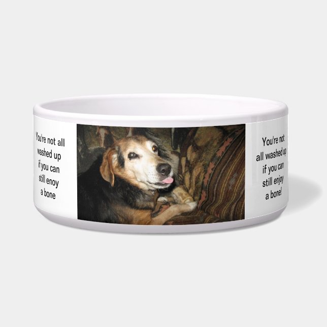 Tigela Sparky o lebreiro (Frente)