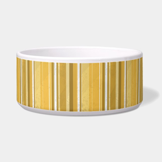 Tigela Stripes Amarelo (Frente)