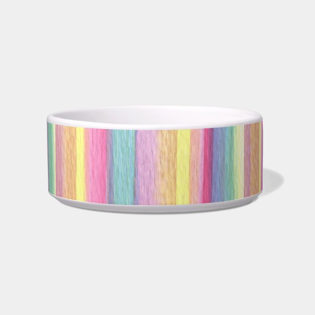 Tigela Stripes de Aquarela (Frente)