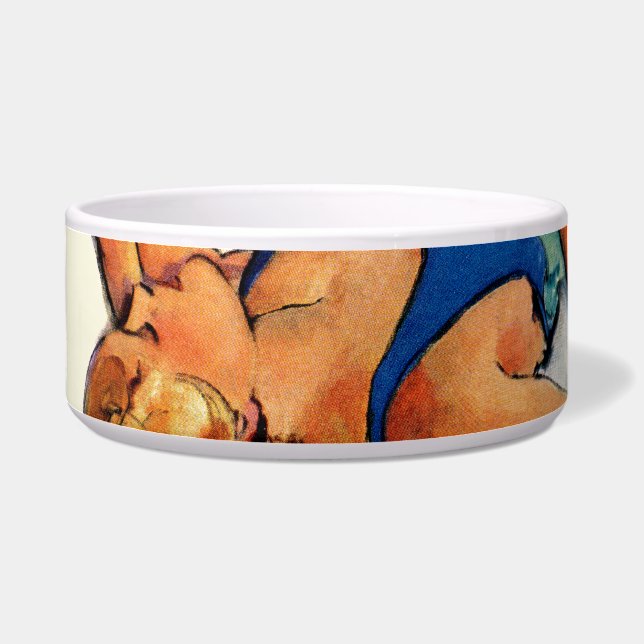 Tigela Sunbathers (Esquerda)