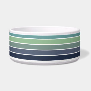 Tigela Surfboard Azul e Verde Retroativa com Faixa