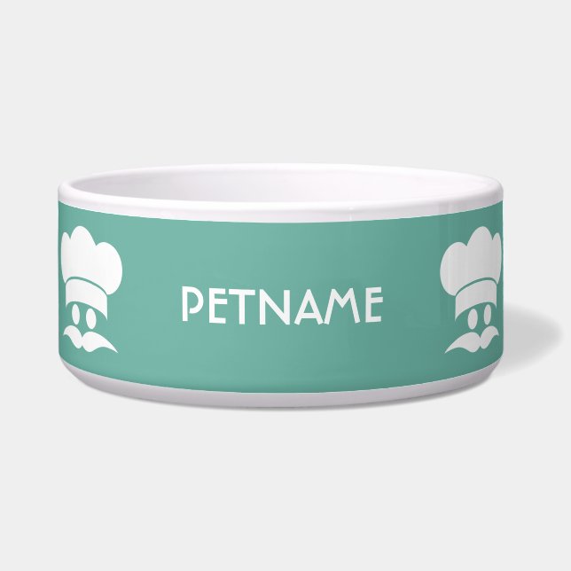 Tigela Tapetes de animais de estimação de cores personali (Frente)