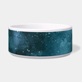 Tigela Teal Galaxy Series Design 7