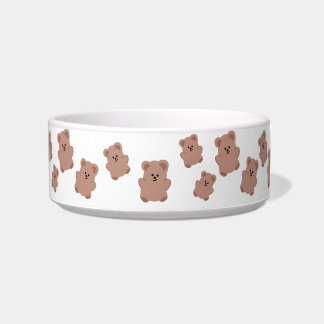 Tigela Teddy Bear Pet Comida Bowl