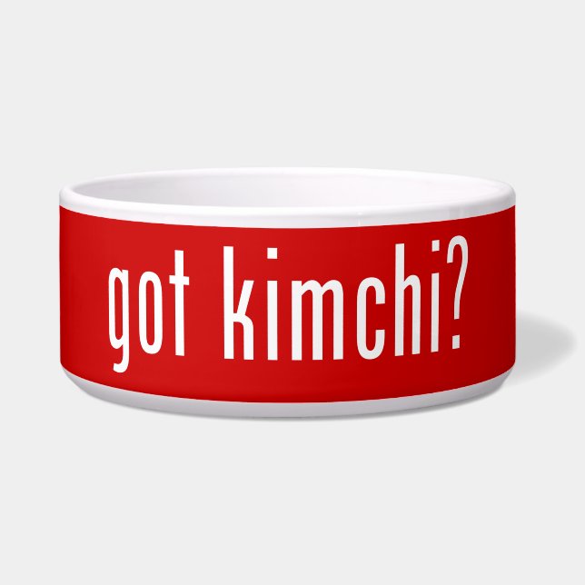 Tigela tem kimchi? (Frente)