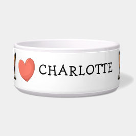 Tigela Tema de personalização de toques pretos