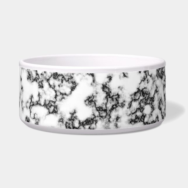 Tigela Tendência Moderna Marble Pet Bowl (Frente)