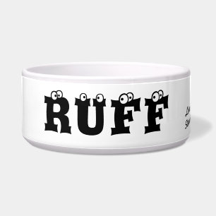 Tigela Texto Fofo Personalizado para Pet Adorável