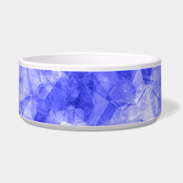 Tigela Textura Azul Crumplada