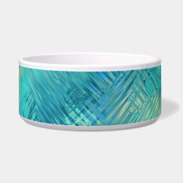 Tigela Textura Azul de Cristal Azul Aquamarine