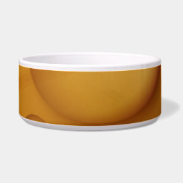 Tigela Textura de queda de água laranja