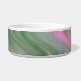 Tigela Textura ondulada rosa de chicote